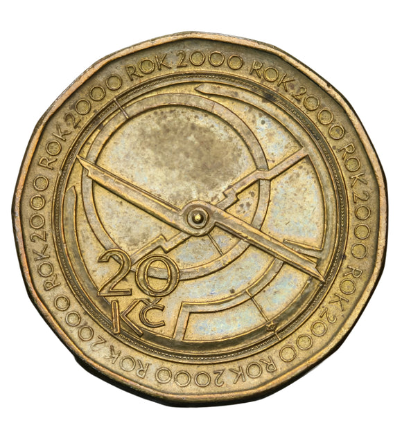 2000 - Czechy - 20 Koron
