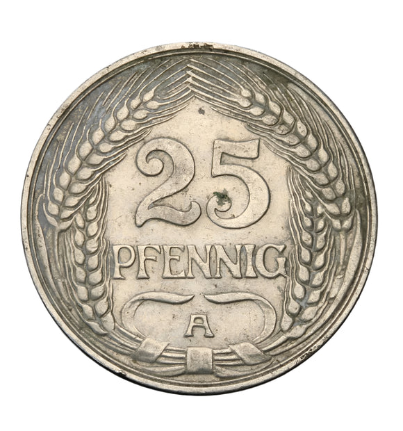 1911 - Niemcy - 25 Fenigów