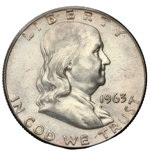 1963 - USA - 1/2 Dolara - Franklin Half Dollar