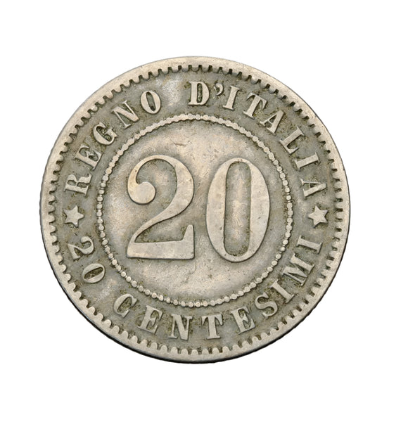 1894 - Włochy - 20 Centesimi