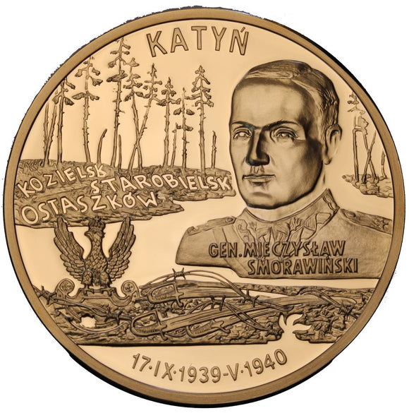 Medal - Katyń - Gen. Mieczysław Smorawiński