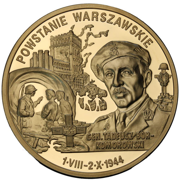 Medal - Powstanie Warszawskie - Gen. Tadeusz Bór-Komorowski