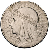 1933 - Polska - 10 zł - Polonia (Głowa Kobiety)