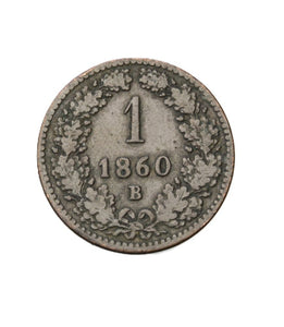 1860 - Austria - 1 Kreuzer