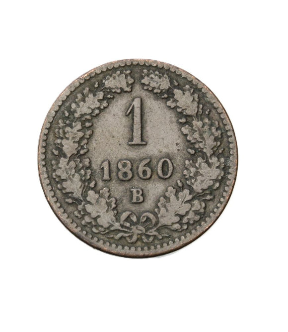 1860 - Austria - 1 Kreuzer