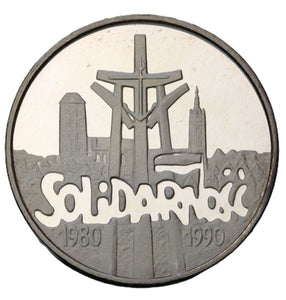 1990 - Polska - 100000 zł - Solidarność 1980 - 1990 - mała