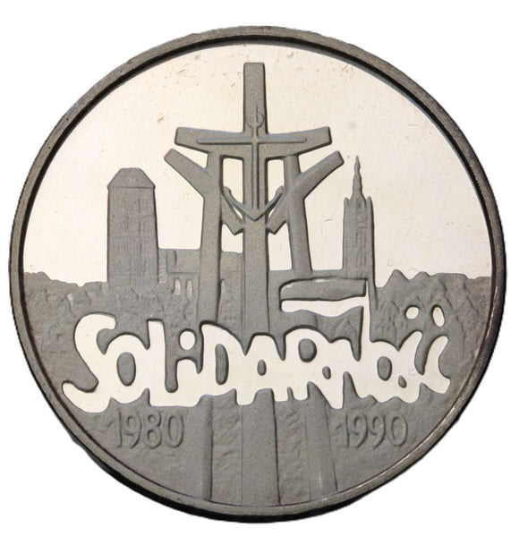 1990 - Polska - 100000 zł - Solidarność 1980 - 1990 - mała