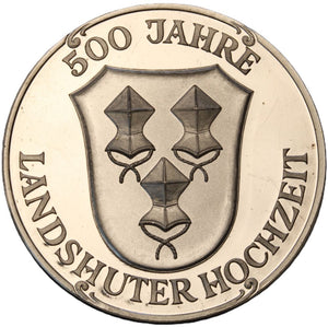 Medal - Niemcy - 500-lecie wjazdu księcia Jerzego