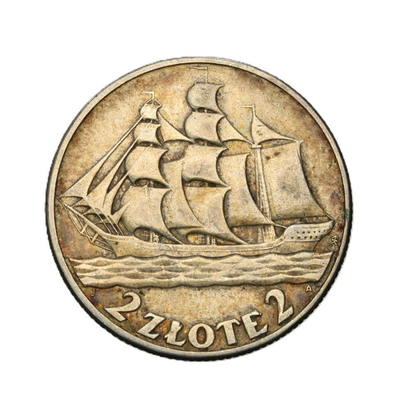 1936 - Polska - 2 zł - Żaglowiec