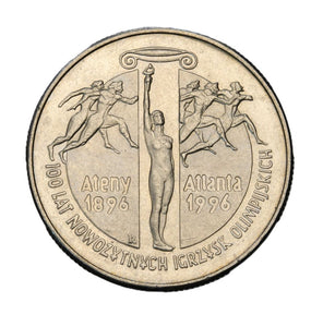 1995 - Polska - 2 zł - 100 Lat Nowożytnych Igrzysk Olimpijskich