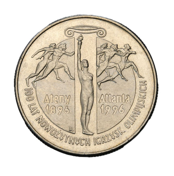 1995 - Polska - 2 zł - 100 Lat Nowożytnych Igrzysk Olimpijskich