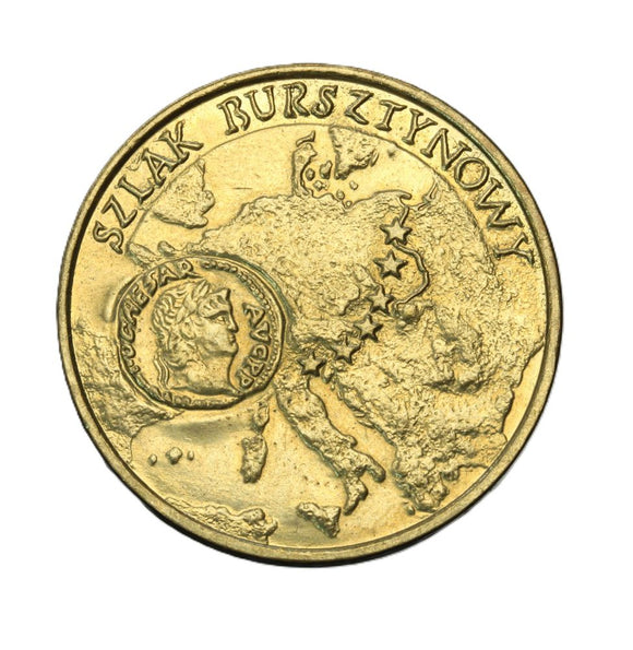 2001 - Polska - 2 zł - Szlak Bursztynowy