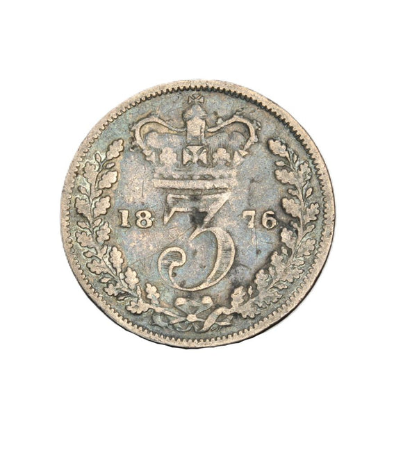 1876 - Wielka Brytania - 3 Pensy