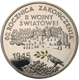 2005 - Polska - 10 zł - 60 Rocznica Zakończenia II Wojny Światowej