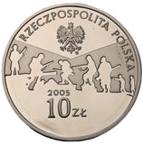 2005 - Polska - 10 zł - 60 Rocznica Zakończenia II Wojny Światowej