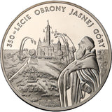 2005 - Polska - 20 zł - 350-lecie Obrony Jasnej Góry