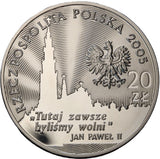 2005 - Polska - 20 zł - 350-lecie Obrony Jasnej Góry