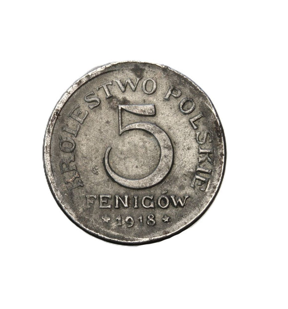 1918 - Polska - 5 Fenigów