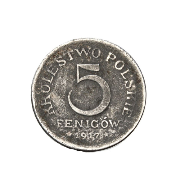 1917 - Polska - 5 Fenigów