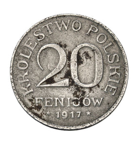 1917 - Polska - 20 Fenigów
