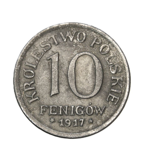 1917 - Polska - 10 Fenigów