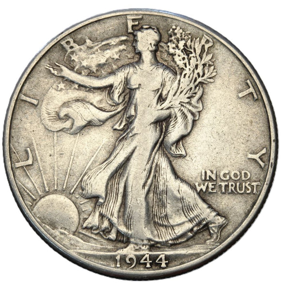 1944 - USA - 1/2 Dolara - Walking Liberty Half Dollar