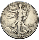 1944 - USA - 1/2 Dolara - Walking Liberty Half Dollar