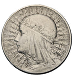 1932 - Polska - 5 zł - Polonia (głowa kobiety)