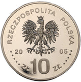 2005 - Polska - 10 zł - Stanisław August Poniatowski - półpostać