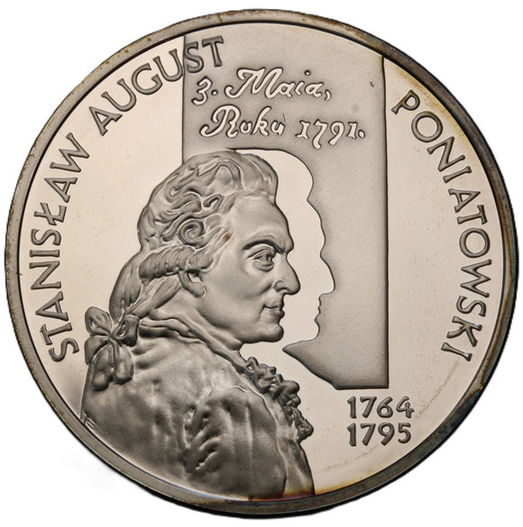 2005 - Polska - 10 zł - Stanisław August Poniatowski - popiersie
