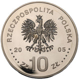 2005 - Polska - 10 zł - Stanisław August Poniatowski - popiersie