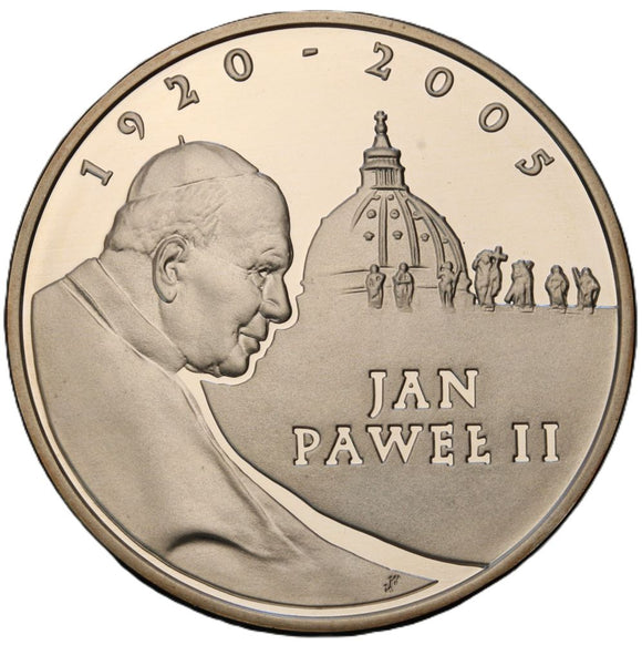 2005 - Polska - 10 zł - Jan Paweł II - 1920-2005