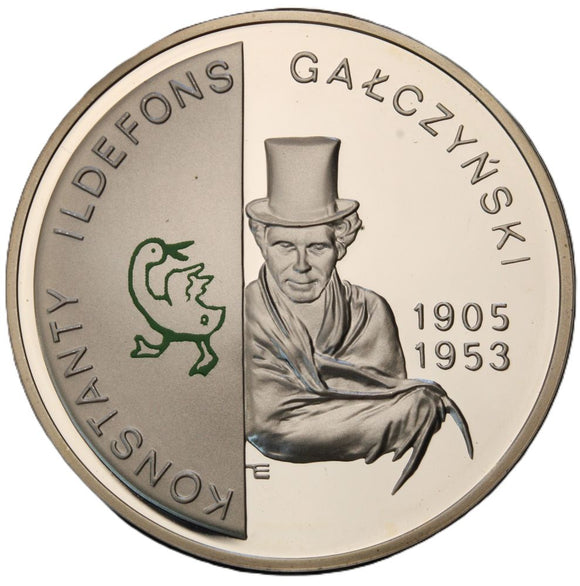 2005 - Polska - 10 zł - Konstanty Ildefons Gałczyński