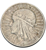 1932 - Polska - 5 zł - Polonia (Głowa Kobiety)