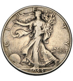 1944 - USA - 1/2 Dolara - Walking Liberty Half Dollar