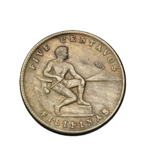 1945 - Filipiny - 5 Centavos
