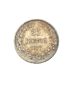 1917 - Finlandia - 25 Pennia