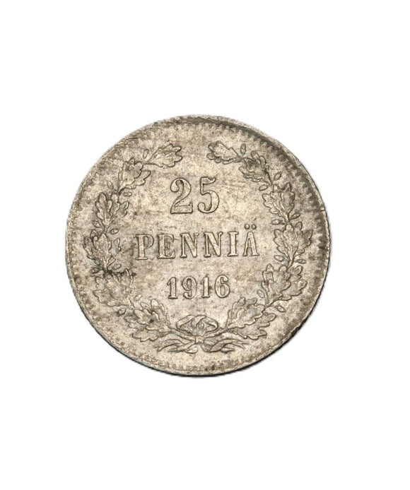 1916 - Finlandia - 25 Pennia