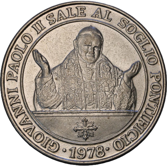 Medal - Jan Paweł II - Sale Al Soglio Pontificio