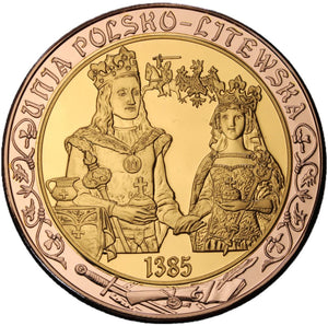 Medal - Unia Polsko-Litewska - Bóg, Honor, Ojczyzna