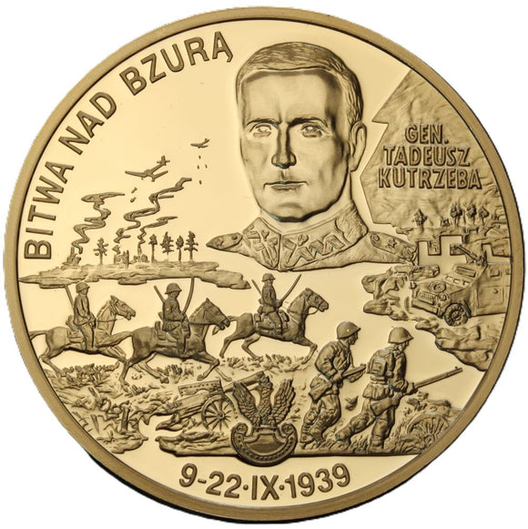 Medal - Bitwa nad Bzurą - Gen. Tadeusz Kutrzeba