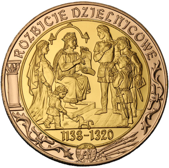 Medal - Rozbicie Dzielnicowe - Bóg, Honor, Ojczyzna