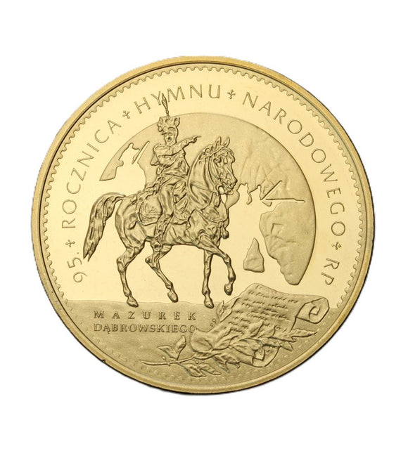 Medal - 95. Rocznica Hymnu Narodowego