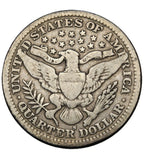 1909 - USA - 1/4 Dolara - Barber Quarter Dollar