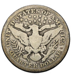 1914 - USA - 1/4 Dolara - Barber Quarter Dollar