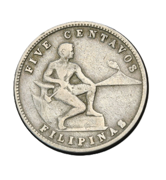 1932 - Filipiny - 5 Centavos