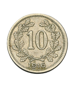 1916 - Austria - 10 Heller