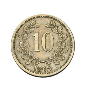 1915 - Austria - 10 Heller