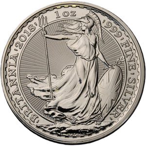 1 uncja - 2018 - Wielka Brytania - Britannia