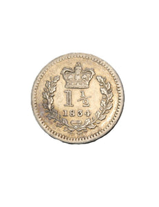 1834 - Wielka Brytania - 1,5 Pensa